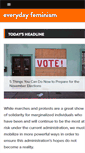 Mobile Screenshot of everydayfeminism.com